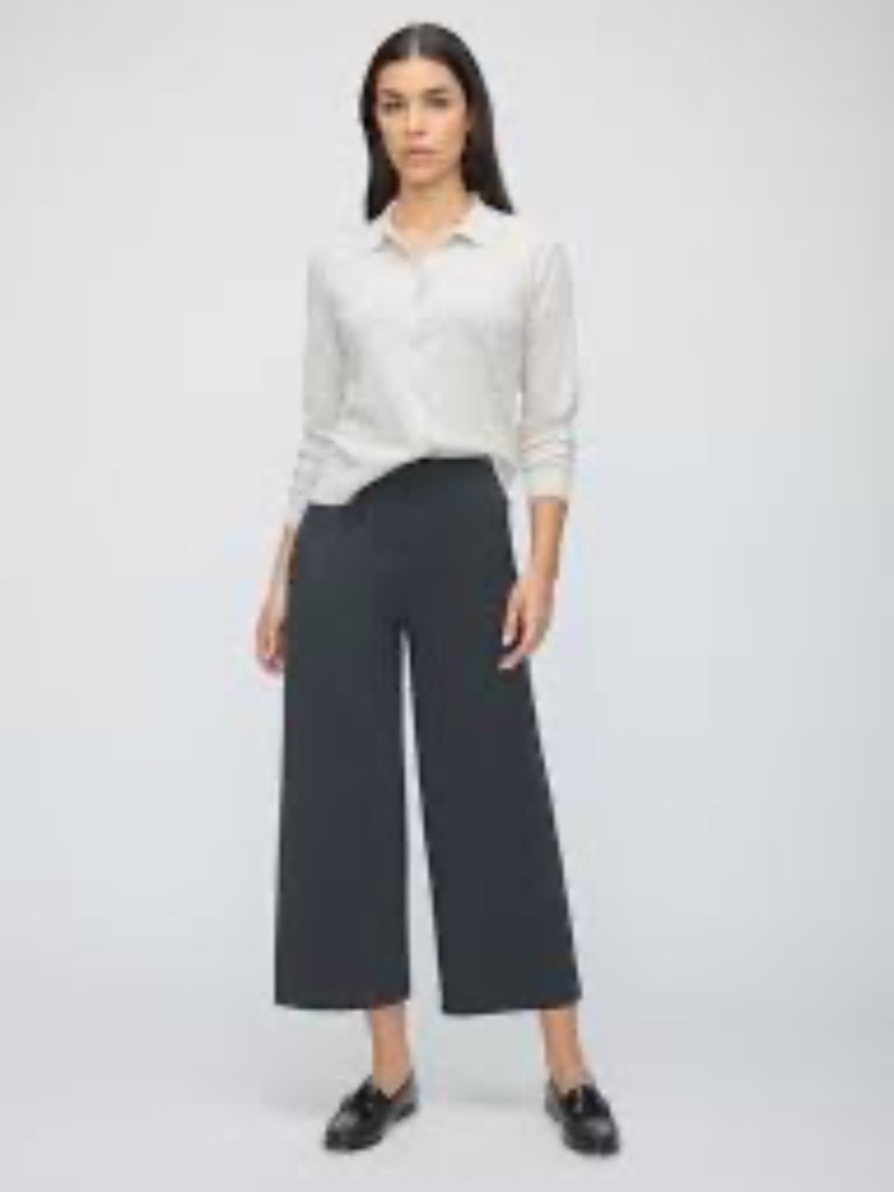 Maven Wide Legged Cropped Pants XS